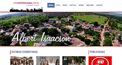 Desktop Screenshot of amomartinhocampos.com.br